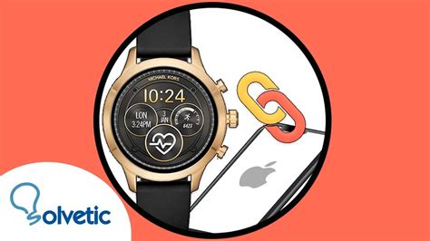 how to pair michael kors watch to iphone|How to Connect Michael Kors Smartwatch to Android .